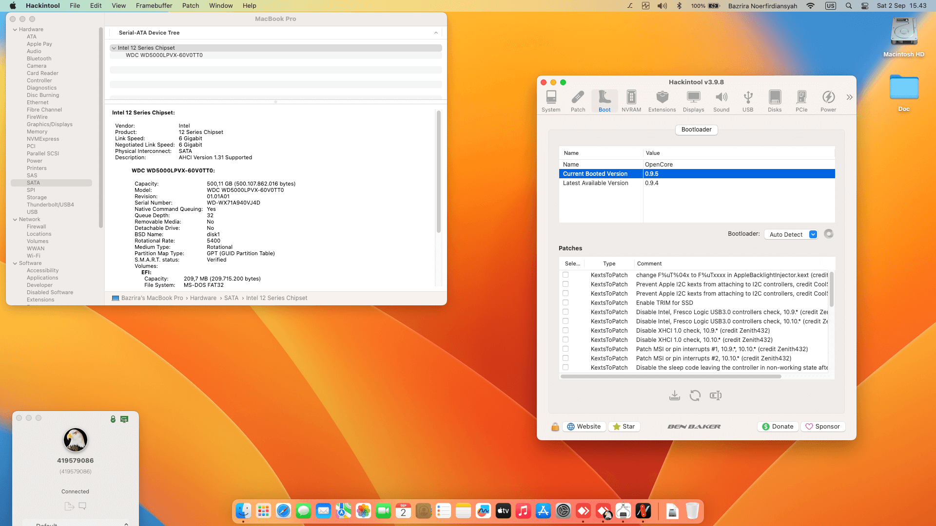 Lenovo Thinkpad E14 3rd [CometLake   Intel UHD 10Th Gen + PS2 SMBUS]   OpenCore 1